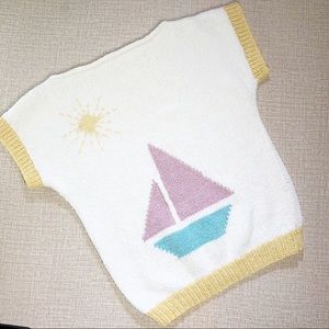 100% Cotton Rib-knit Girl’s Blouse Sz Medium